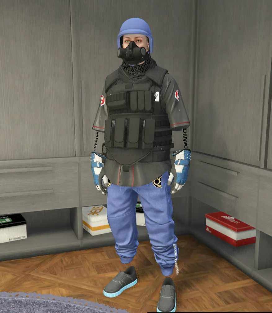 Conjunto Azul Táctico